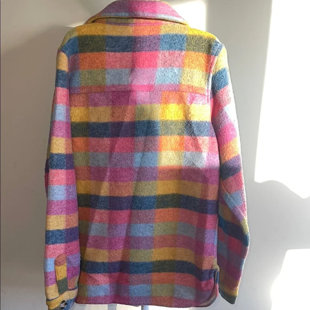 Colorful Plaid Kids Jacket - Picture 4 of 6
